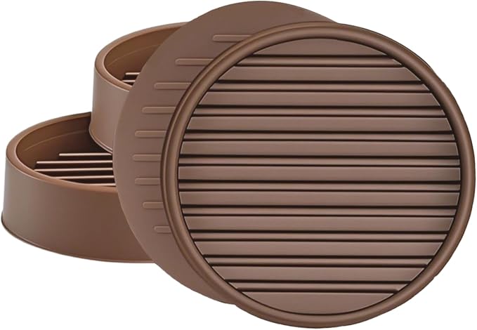 xxxHOLIC Non Slip Furniture Pads, 2” Brown Round Rubber Grippers - Image 9