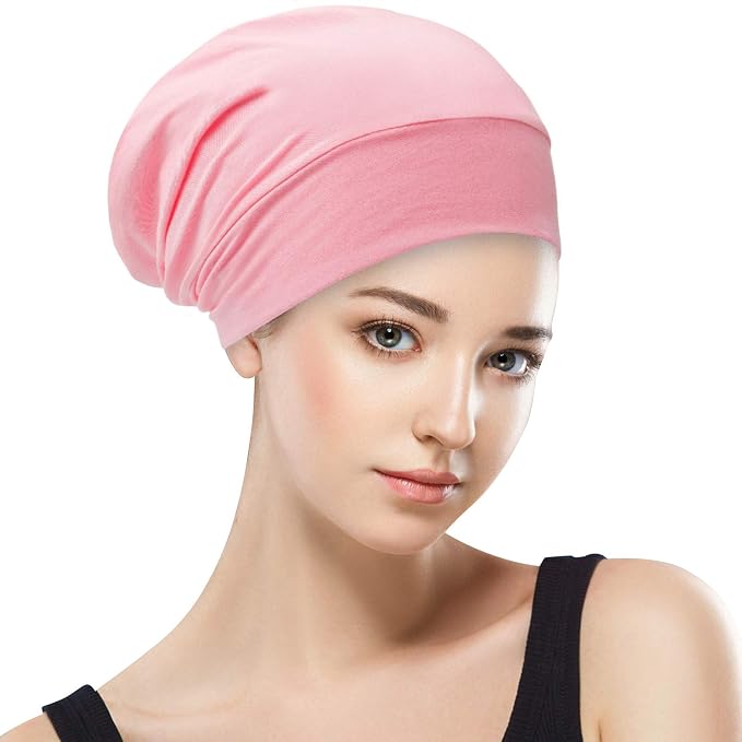 Silk Satin Lined Bonnet Sleep Cap - Image 5