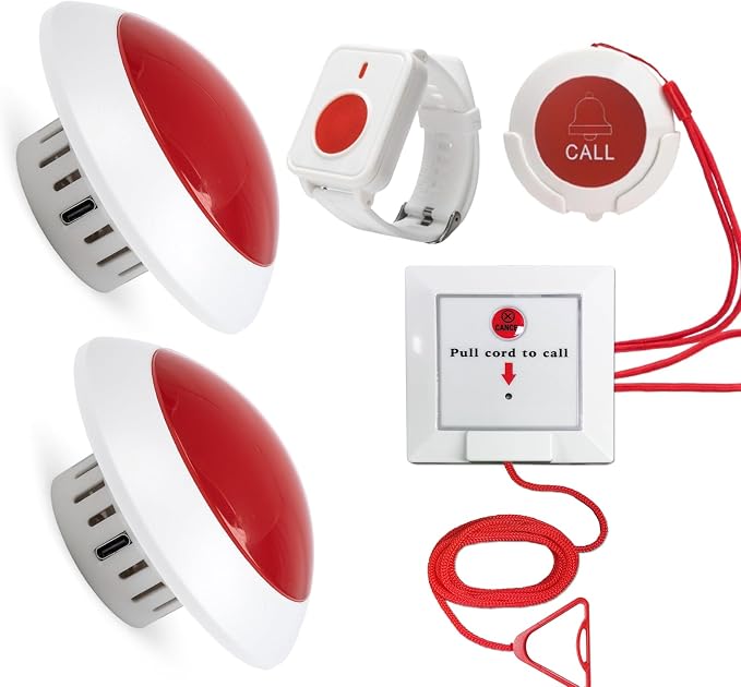 Disabled Person Pull Tag Toilet Bathroom Call Fall Emergenty Fall Shower SOS by CYSSJF