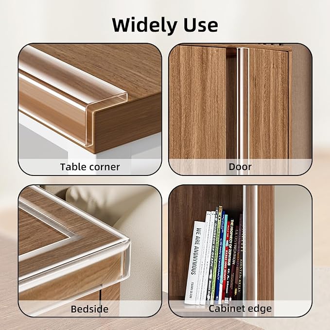 Baby Proofing Edge Protector for Baby 16.4ft Clear Edge Protector Strip Safety - Image 5