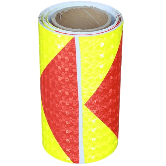Reflective Tape 6 inch X 10 feet, Outdoor Waterproof Hazard Conspicuity Safety by tuyrchu