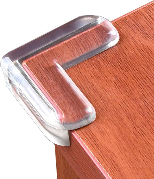 Clear Corner Guards, Table Corner Protectors, High Resistant Adhesive Gel by LOMILY-LOVEMYHOME
