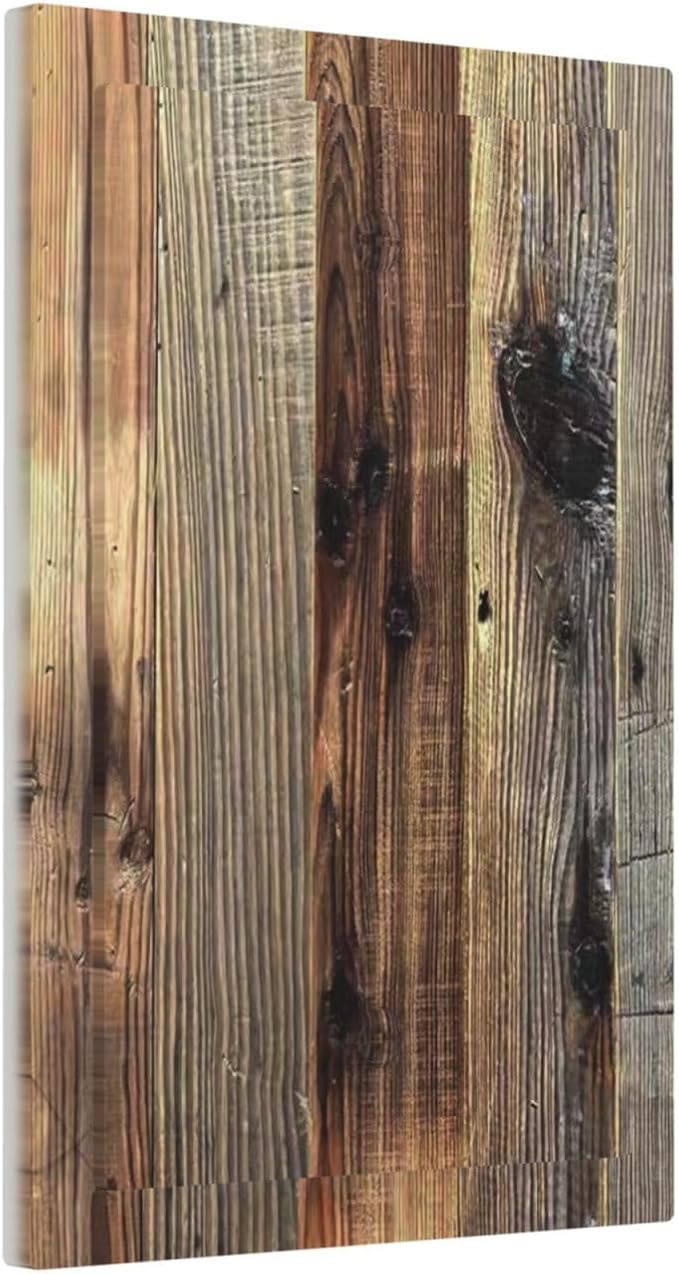 Barn Brown Wood Rustic Weathered Wood Print Light Switch Cover Plate 1 Gang No - Image 2