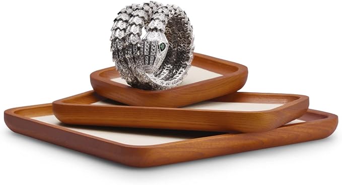 Solid Wood Jewelry Display Flat Tray - Image 5