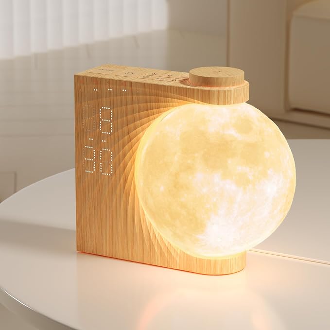 Sunrise Alarm Clocks for Heavy Sleepers, Night Lamp Clocks for Bedrooms by RETEYUNG