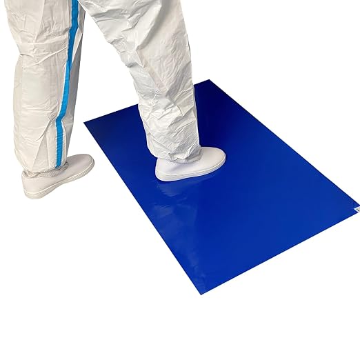 Sticky mat with Adhesive, 180 Sheets, Tacky pad 24" x 36", 6 Packs of 30 Blue - Image 8