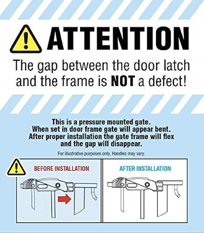 Regalo Safety 38.5 Inch Extra Wide Baby Gate - Image 2