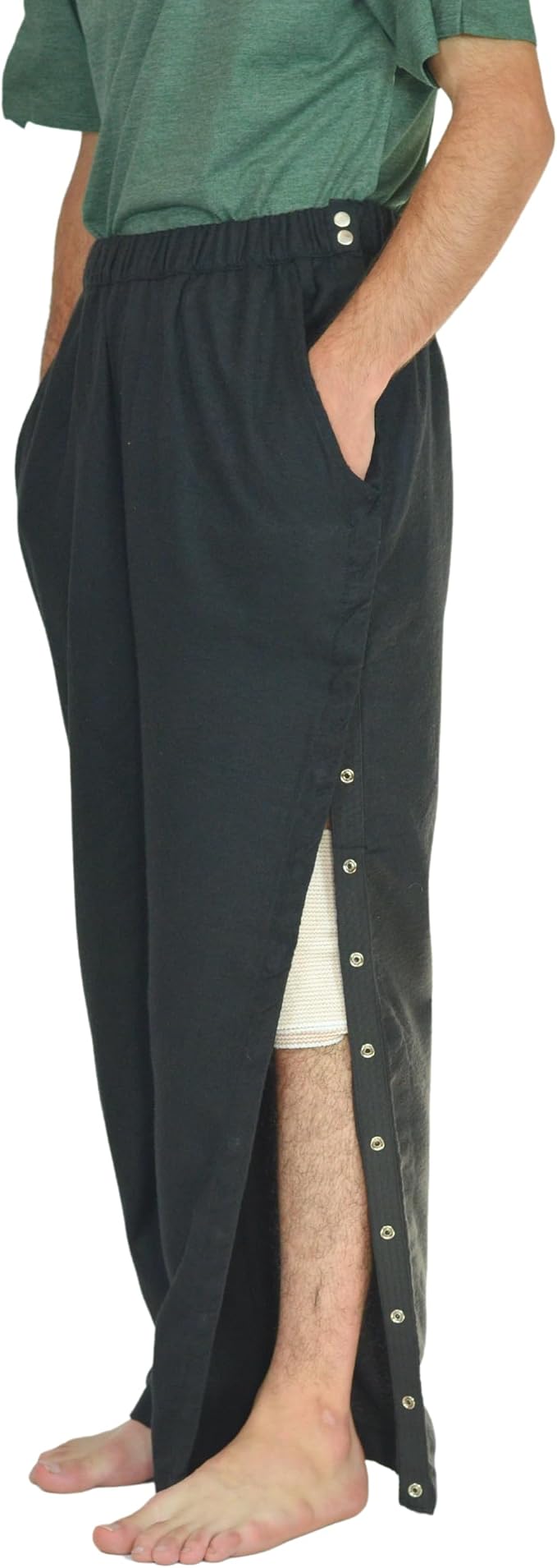 Inspired Comforts Unisex Tearaway Post Surgery Recovery Pajama Pants - Image 7