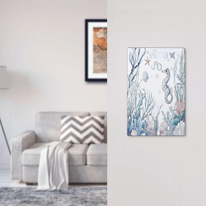 Light Switch Cover Plate Ocean Coral Seahorse Seashell Starfish 1 Gang No - Image 7