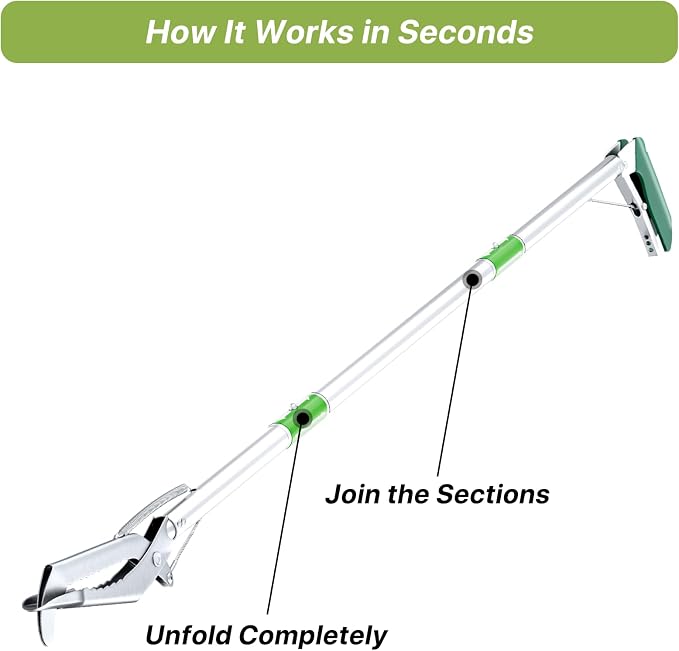 50" Foldable Grabber Reacher Tool - Image 4