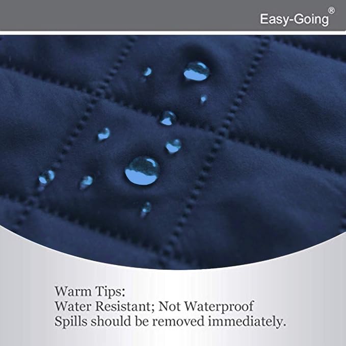 Easy-Going 4 Seater Sofa Slipcover Reversible Sofa Cover Water Resistant Couch - Image 5