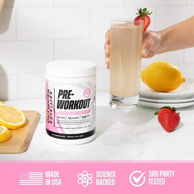 Outwork Nutrition Preworkout for Men & Women - Image 6