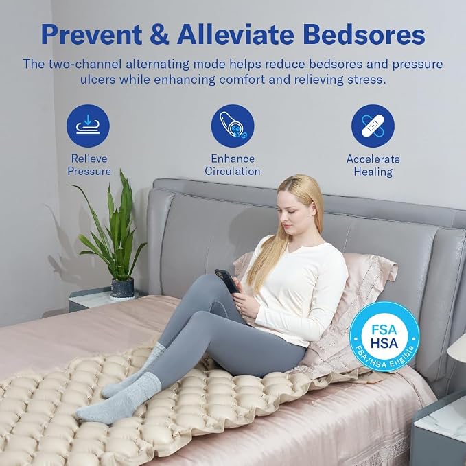 Alcedo Alternating Air Pressure Mattress Pad - Image 3