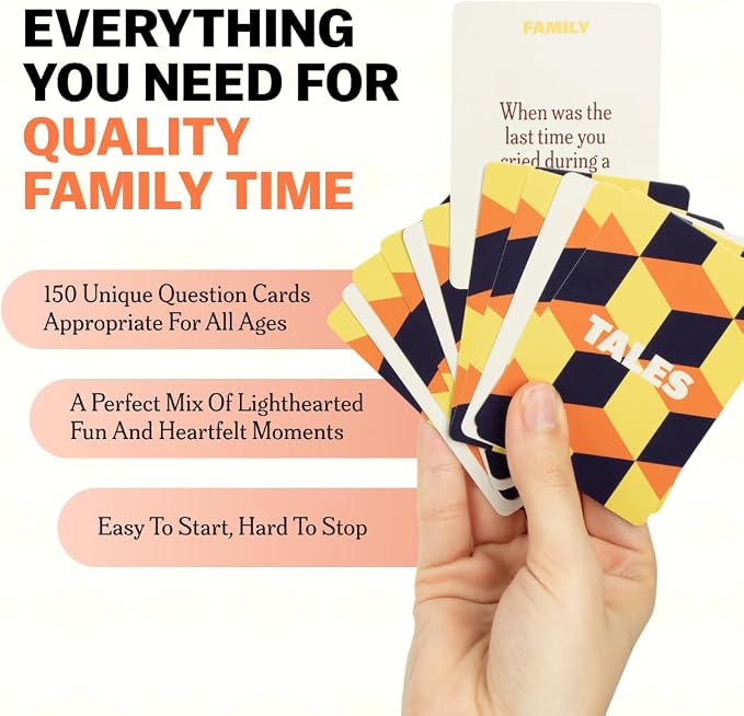 TALES 150 Conversation Cards, Family Edition, - Image 2