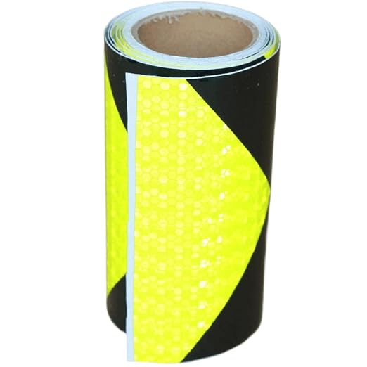 Reflective Tape 6 inch X 10 feet, Outdoor Waterproof Hazard Conspicuity Safety by tuyrchu