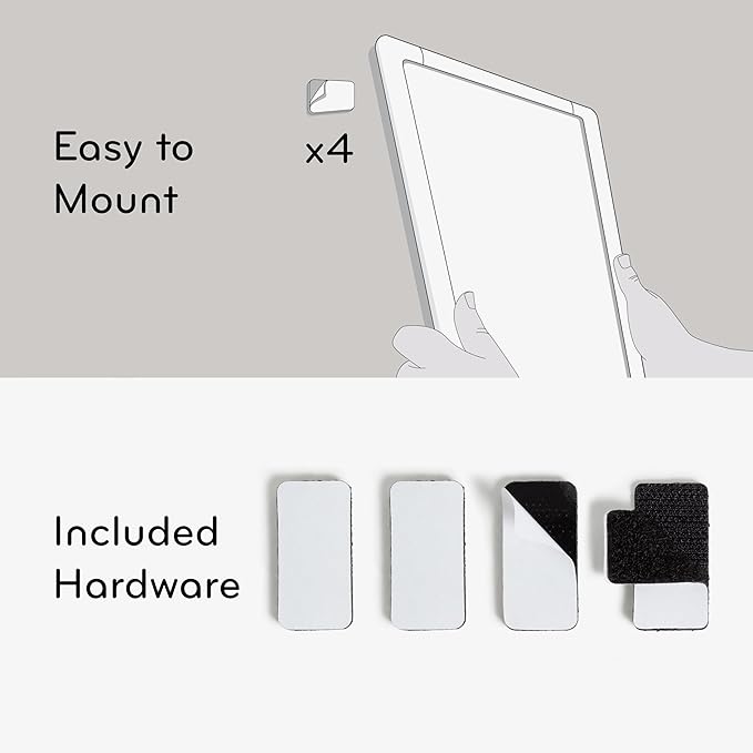 U Brands Contempo Magnetic Dry Erase Board White Board, Includes Magnet and - Image 6