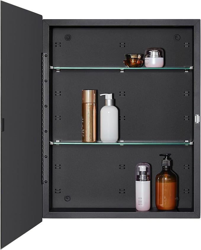Black Bathroom Medicine Cabinet - Image 5