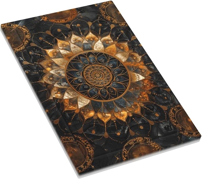 Cool Colorful Mandal Flowers Boho Floral Light Switch Cover Plate 1 Gang No - Image 3
