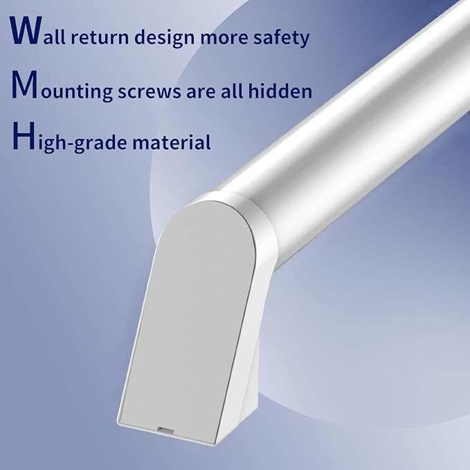 17 FT Handrails for Indoor Stairs, Railings，Outdoor Stairs Handrail，Modern - Image 4