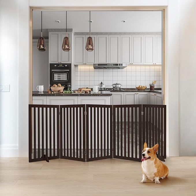 unipaws 36”H Free Standing Pet Gate - Image 3