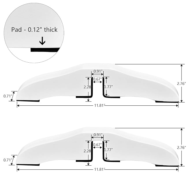 WELLAND Support Feet for 360 Degree Configurable Gate Collection, A Pair - Image 3