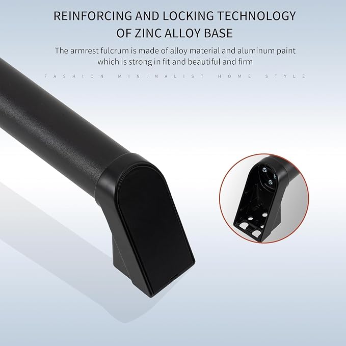 5 FT Modern Aluminum Handrail Set - Image 2