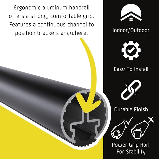Promenaid 18ft Flush Handrail Kit - Image 3