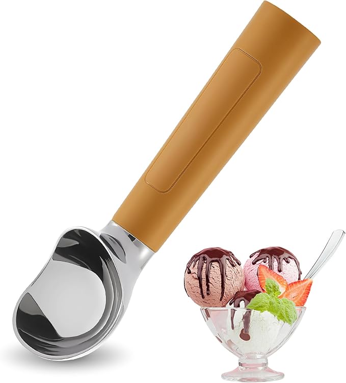 Heated Ice Cream Scoop Rechargeable, Electric Warming Ice Cream Scooper by FrostJoy