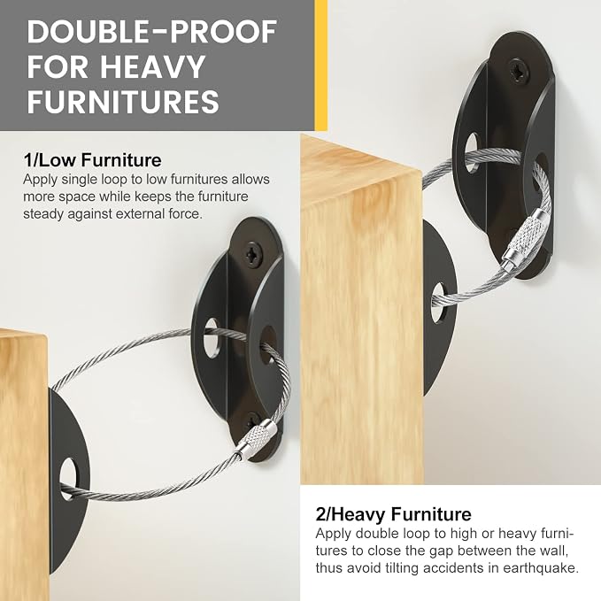 Furniture Anchors Anti Tip Furniture Straps - Image 8