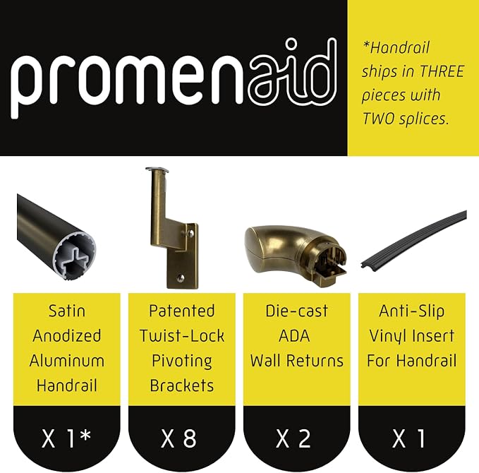 Promenaid 18ft ADA Handrail Kit - Image 2