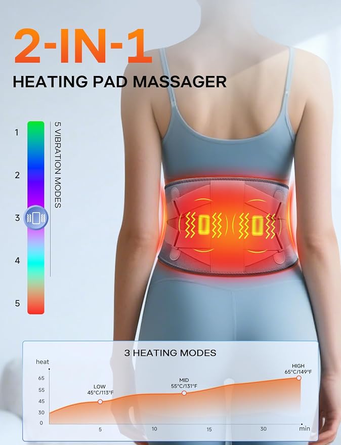 ALLJOY 67" Cordless Heating Pad - Image 2