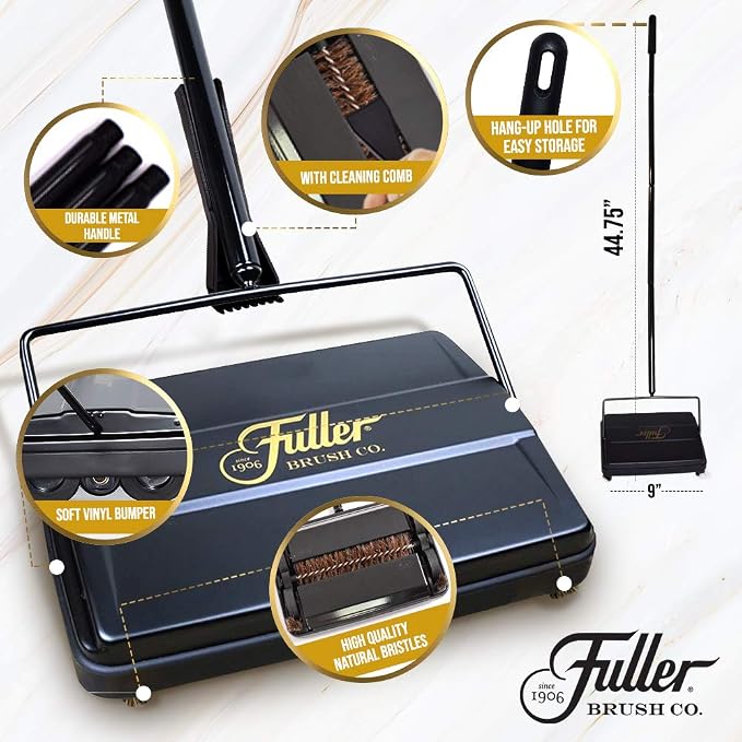Fuller Brush 17031 Electrostatic Carpet & Floor Sweeper - Field & Grace