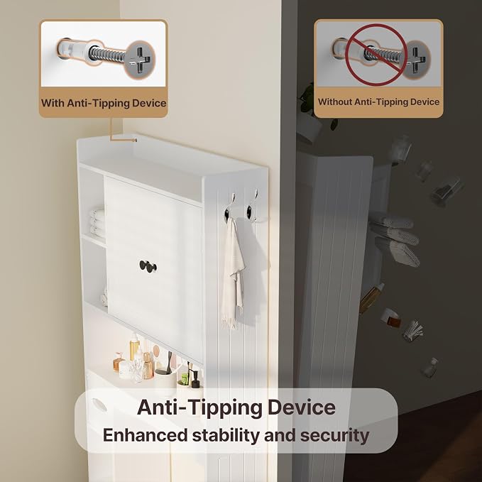 Gizoon Over The Toilet Storage Cabinet, Over Toilet Storage Cabinet - Image 5