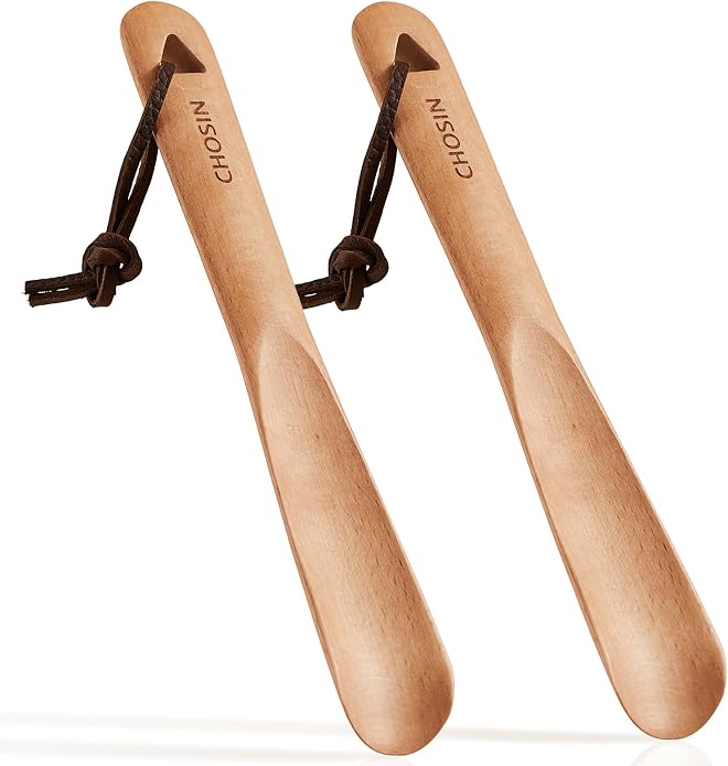CHOSIN Shoe Horn for Kids Men Women, Portable Shoe Spoon Boot Horn Helper by CHOSIN