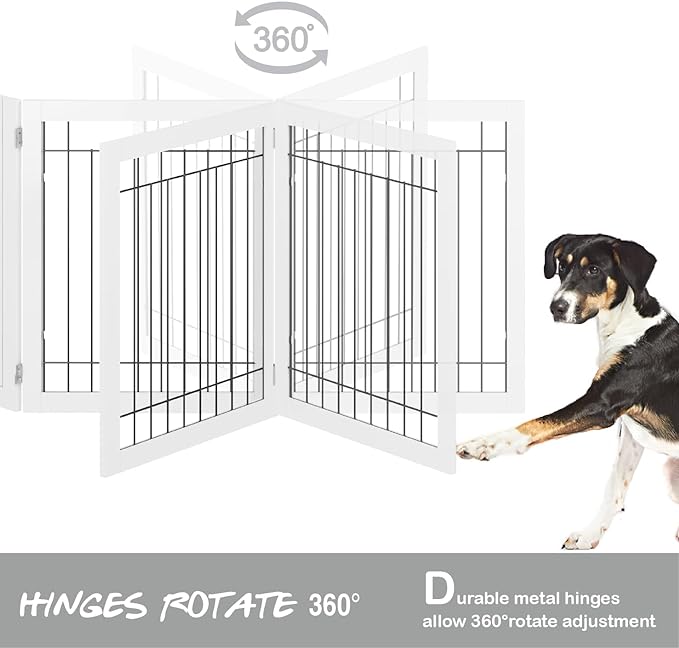 PAWLAND 144-inch Extra Wide 30-inches Tall Dog gate - Image 7