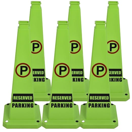 BESEA Reserved Parking Cone 6 Pack by BeSea