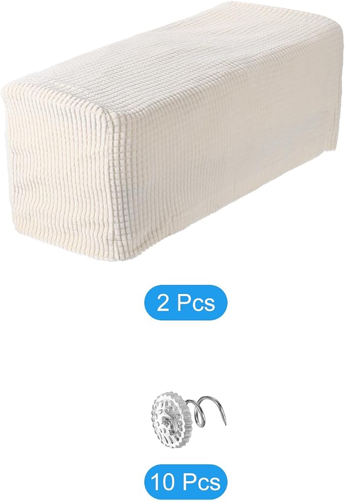 uxcell 2pcs Stretch Armrest Covers - Image 3