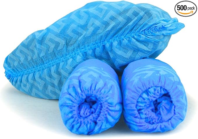 X-Large Premium 500 Pack Disposable Boot & Shoe Covers by GFProducts