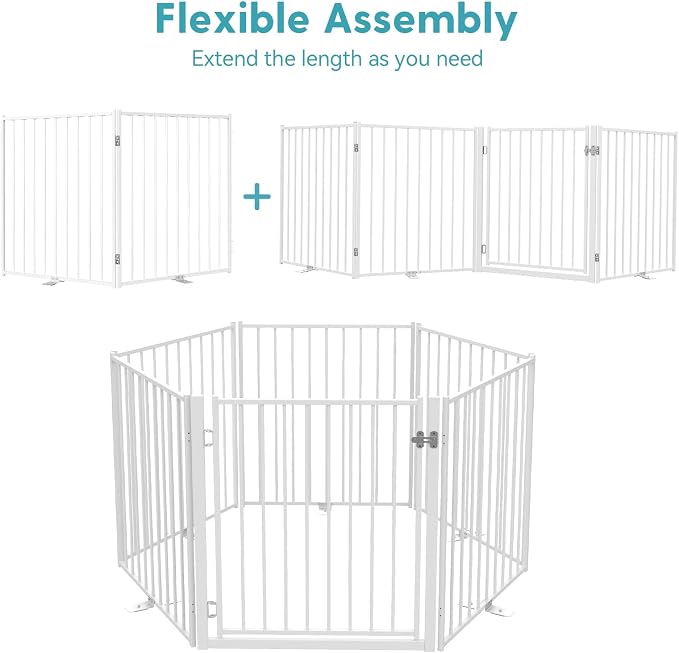 No Pawblems Free Standing Dog Gate - Image 5
