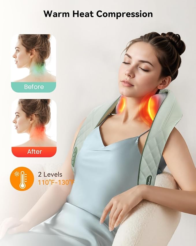 Snailax Cordless Neck Shoulder Massager - Image 4