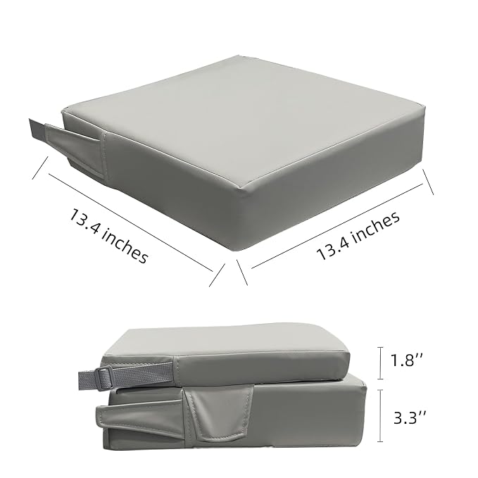 Booster Seat for Dining Table, PU Anti-Scratch Easy Cleaning Kids Toddler - Image 5
