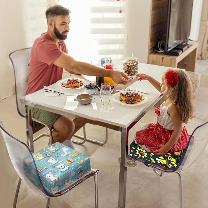 Toddler Booster Seat for Dining Table, Portable Booster Seat for Kitchen Chair - Image 3