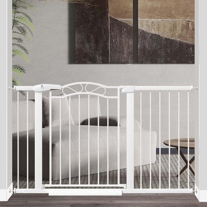 Fairy Baby 51.6"-54.3" Extra Wide Baby Gates by FairyBaby