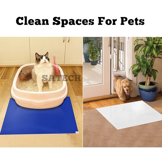 SATECH Sticky/Tacky/Adhesive Mat 24" x 36" Blue - Image 7