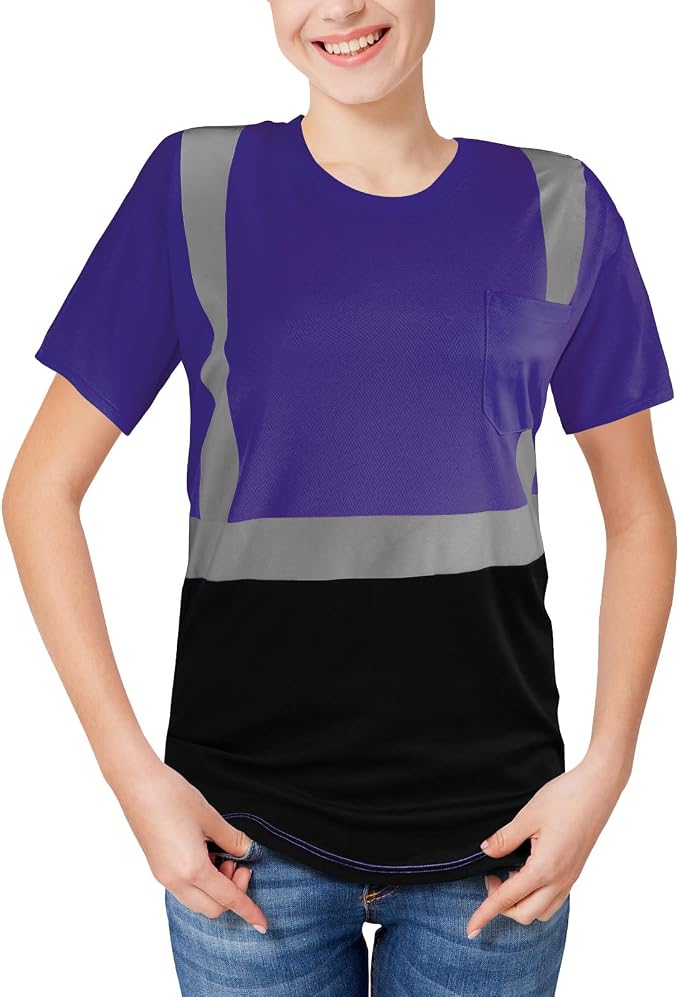 High Visibility Shirts Quick Dry Safety T Shirts - Image 6