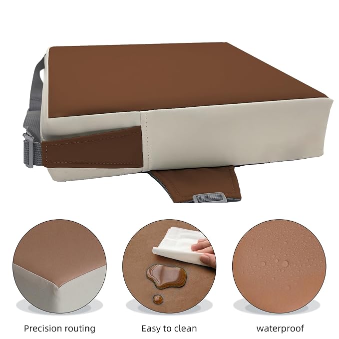 Booster Seat for Dining Table, PU Anti-Scratch Easy Cleaning Kids Toddler - Image 5