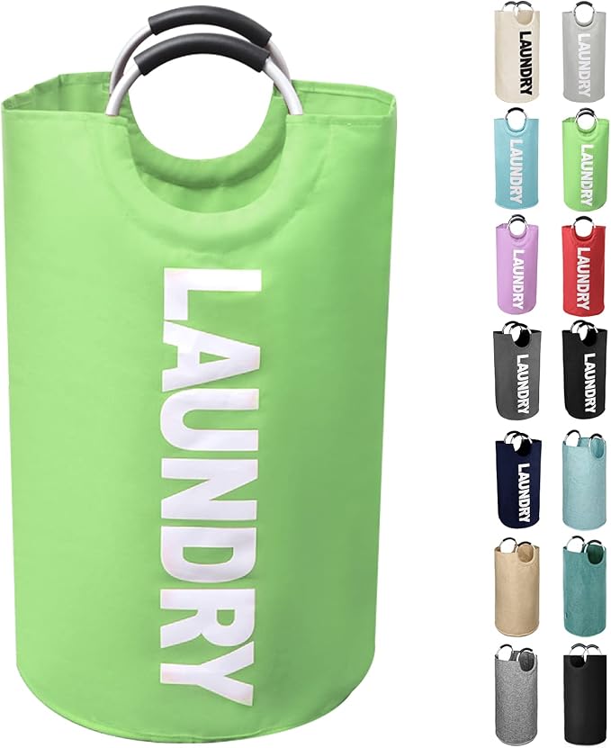 Laundry Basket Large Collapsible，Clothes Hamper Bag by SweetMemo