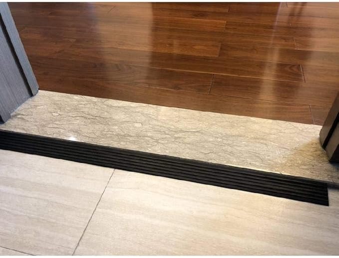 Bilaida 1.2" Rise Solid Rubber Threshold Ramp, 1500 LBS Capacity, Garage and - Image 7