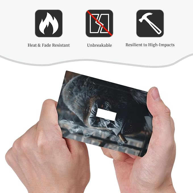 Funny Animal Smoking Black Orangutan Decorative Light Switch Cover 1 Gang - Image 6
