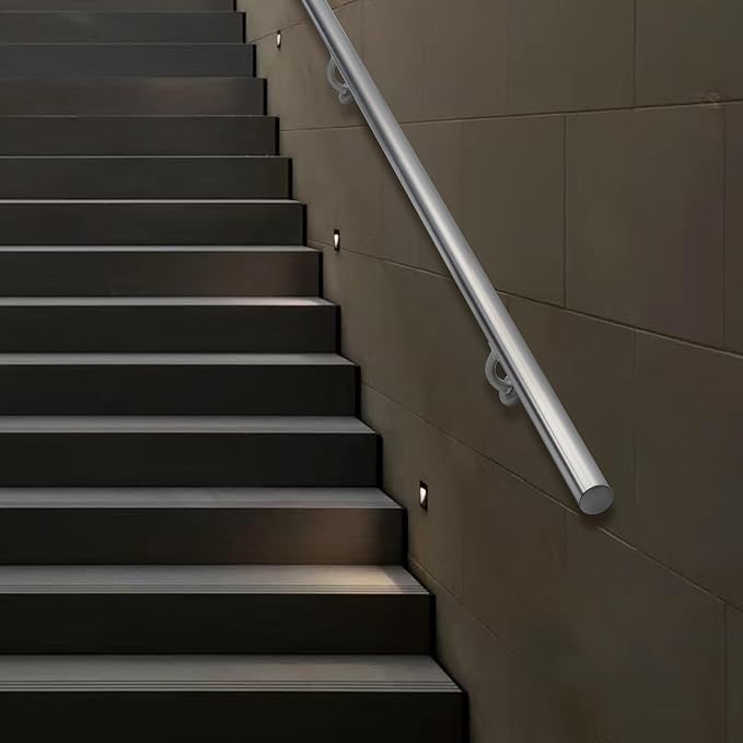 10FT Modern Aluminum Handrail Set, handrails - Image 8